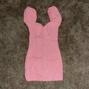 Pink flirty dress